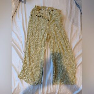 BILLABONG Green Floral Pants